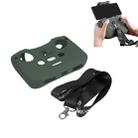 Sunnylife AIR2-Q9290 Remote Control Silicone Protective Case with lanyard for DJI Mavic Air 2 (Army Green) - 1