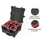 PGYTECH P-IN-010 Shockproof Waterproof Explosion-proof Hard Box Carrying Case for DJI Inspire 2(Black) - 4