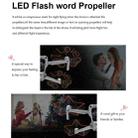 STARTRC 1 Pair Foldable Color LED DIY Flash Editable Word Lamp Propellers for DJI Mavic Air 2 - 3