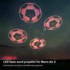 STARTRC 1 Pair Foldable Color LED DIY Flash Editable Word Lamp Propellers for DJI Mavic Air 2 - 15