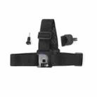 Sunnylife Elastic Adjustable Head Strap Mount Belt with Adapter for DJI OSMO Pocket 2(Black) - 4
