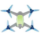 RCSTQ 2 Pairs Clear Color Quick-release Propellers for DJI FPV(Blue) - 1
