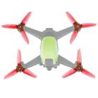 RCSTQ 2 Pairs Clear Color Quick-release Propellers for DJI FPV(Red) - 1