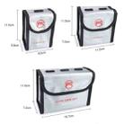RCSTQ for DJI FPV Combo Battery Li-Po Safe Explosion-proof Storage Bag(Silver) - 3