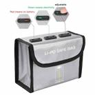 RCSTQ for FIMI X8 Mini Drone Battery Li-Po Safe Explosion-proof Storage Bag(Silver) - 5