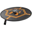 RCGEEK 80cm Round Portable Parking Apron Foldable Landing Pad for DJI FPV / Mavic mini  / mini 2 / Air 2S - 1