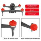 RCSTQ  4 in 1 Motor Cover Cap Motors Silicone Protector for DJI FPV (Red) - 5