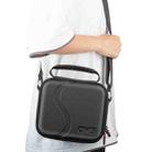 STARTRC Portable PU Leather Storage Bag Carrying Case for DJI OM 5, Size: 20cm x 18cm x 6.5cm(Black) - 7