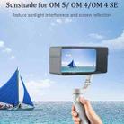 STARTRC Controller Phone Sunshade for DJI OM 5 / OM 4 SE / OM 4(Grey) - 2