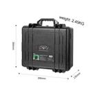 STARTRC 1110290 ABS Waterproof Shockproof Suitcase Storage Box for DJI Mavic 3 (Black) - 4