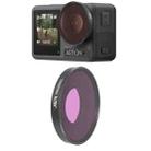 JSR Diving Color Lens Filter For DJI Osmo Action 3(Purple) - 1