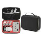 For DJI Mini 2 SE Shockproof Carrying Hard Case Storage Bag, Size: 21.5 x 29.5 x 10cm (Black Red) - 1