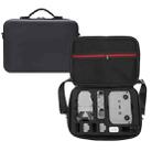 For DJI Mini 2 SE Shockproof Carrying Hard Case Shoulder Bag, Size: 29 x 19.5 x 10cm (Black Black) - 1