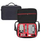 For DJI Mini 2 SE Shockproof Carrying Hard Case Shoulder Bag, Size: 29 x 19.5 x 10cm (Black Red) - 1