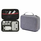 For DJI Mini 2 SE Grey Shockproof Carrying Hard Case Storage Bag, Size: 21.5 x 29.5 x 10cm (Black) - 1