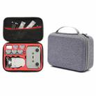 For DJI Mini 2 SE Grey Shockproof Carrying Hard Case Storage Bag, Size: 21.5 x 29.5 x 10cm (Red) - 1