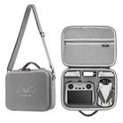 For DJI Mini 3 Pro / RC with Screen STARTRC Waterproof Shoulder Storage Bag Handbag(Grey) - 1