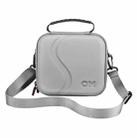 For DJI Osmo Mobile 4 / OM4 / OM4 SE STARTRC Portable Shockproof Waterproof PU Case Bag(Grey) - 1