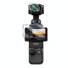 For DJI OSMO Pocket 3 STARTRC 2pcs 2 in 1 Tempered Glass Lens Protector + Screen Film (Transparent) - 1