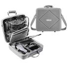 For DJI Air 3 / Air 3S / Avata 2 STARTRC Dual-Drone Shoulder Storage Bag PU Handbag (Grey) - 1