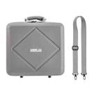 For DJI Air 3 / Air 3S / Avata 2 STARTRC Dual-Drone Shoulder Storage Bag PU Handbag (Grey) - 3