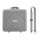 For DJI Air 3 / Air 3S / Mini 4 Pro STARTRC Dual-Drone Shoulder Storage Bag PU Handbag (Grey) - 3