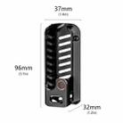 For DJI OSMO Pocket 3 STARTRC Body TPU Cover Case (Black) - 2