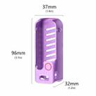 For DJI OSMO Pocket 3 STARTRC Body TPU Cover Case (Purple) - 2