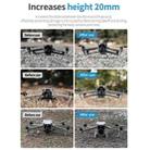 For DJI Air 3S / 3 STARTRC Folding Anti-fall Anti-dirt Heightened Landing Gear Training Rack (Grey) - 3