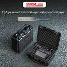 For DJI Osmo Pocket 3 STARTRC TSA Combination Lock Waterproof EVA ABS Dual-layer Suitcase Storage Box (Black) - 2