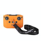 For DJI Neo / Mini 4 Pro / RC-N3 / RC-N2 / RC-N1 Sunnylife Controller Protective Cover Silicone Case with Neck Strap (Orange) - 1