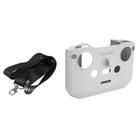 For DJI Neo / Mini 4 Pro / RC-N3 / RC-N2 / RC-N1 Sunnylife Controller Protective Cover Silicone Case with Neck Strap (Grey) - 2