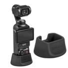 For DJI Osmo Pocket 3 STARTRC Silicone Desktop Base Bracket (Black) - 1