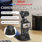 For DJI Osmo Pocket 3 STARTRC Silicone Desktop Base Bracket (Black) - 2