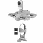 For DJI Neo / Insta360 GO 3S / GO 3 Sunnylife Drone Expansion Mount Action Camera Holder Adapter (Grey) - 1