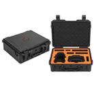 For DJI Air 3S / 3 Sunnylife Safety Carrying Case Large Capacity Waterproof Shock-proof Hard Travel Case (Black) - 1