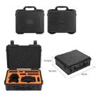 For DJI Air 3S / 3 Sunnylife Safety Carrying Case Large Capacity Waterproof Shock-proof Hard Travel Case (Black) - 3