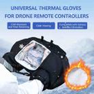 STARTRC Universal Drone Remote Control Winter Warm Gloves (Black) - 3