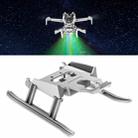 For DJI Mini 4 Pro STARTRC LED Light Folding Heightened Landing Gear Training Rack (Grey) - 1