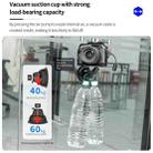 For DJI OSMO Pocket 3 STARTRC Suction Cup Holder Expansion Adapter Bracket (Black) - 3