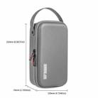 For DJI OSMO Pocket 3 STARTRC Portable Carrying Case Body Storage Bag (Grey) - 7