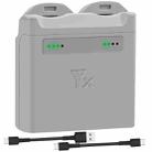 For DJI Neo XY 2-Channel Battery Charger Battery Charge Manager (Grey) - 1