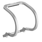 For DJI Neo STARTRC Gimbal Lens Anti-collision Aluminum Alloy Guard Bumper (Silver) - 1