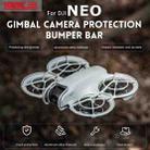 For DJI Neo STARTRC Gimbal Lens Anti-collision Aluminum Alloy Guard Bumper (Silver) - 2