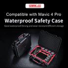 For DJI Mavic 4 Pro STARTRC Waterproof ABS Suitcase Storage Box (Black) - 3