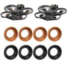 Fr DJI Avata 2 STARTRC Motor Protective Cover (Black+Orange) - 1