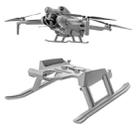 For DJI Mini 4 Pro STARTRC Folding Anti-fall Anti-dirt Heightened Landing Gear Training Rack (Grey) - 1