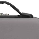 Diamond Texture Shockproof PU Portable Safety Protective Box Storage Bag for DJI Osmo Mobile 4(Grey) - 4