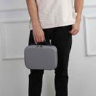 Diamond Texture Shockproof PU Portable Safety Protective Box Storage Bag for DJI Osmo Mobile 4(Grey) - 8