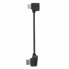 STARTRC 10cm 8 Pin to Micro USB Converting Connector Data Cable for DJI Mavic Mini /  Air, Shark Remote Controller(Black) - 2